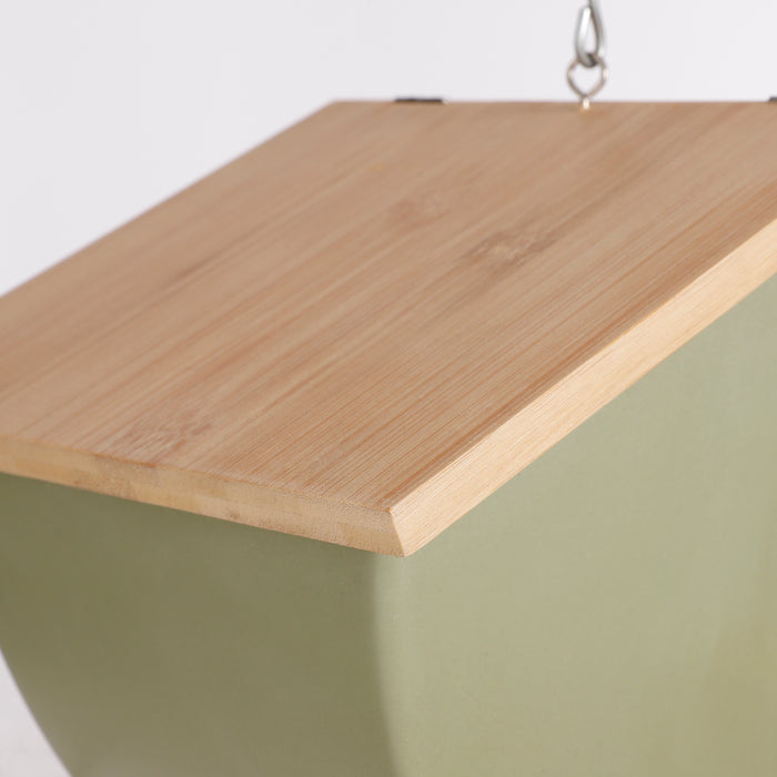 Mica Decorations Orion Vogelhuis - L29 x B18,5 x H20 cm - Groen