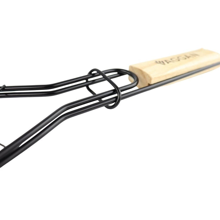 Orange85 BBQ rooster Visklem Accessoires Zwart 35x14cm Non Stick St...