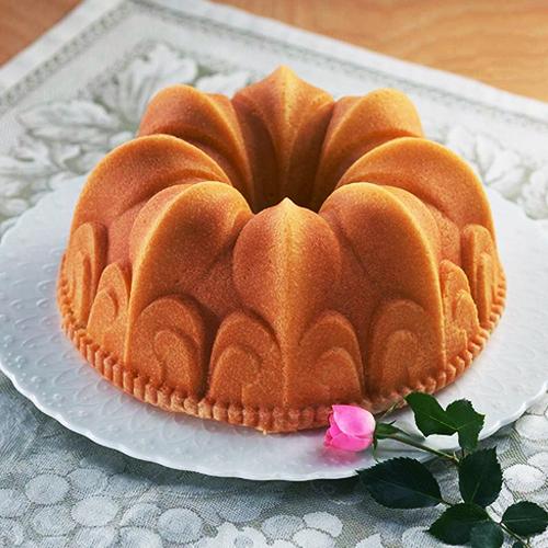 Tulband bakvorm Fleur de lis - Nordic Ware