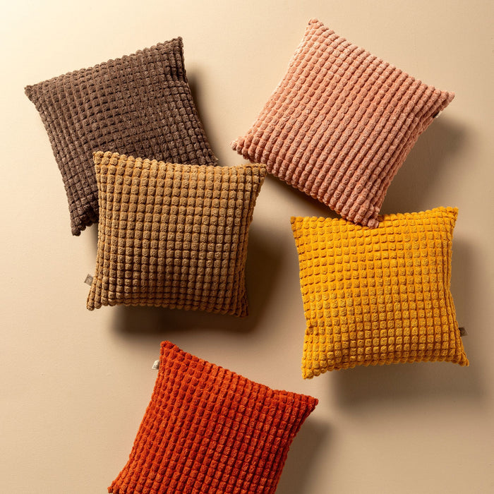 Dutch Decor kussenhoes ROME - 45x45 cm Tobacco Brown