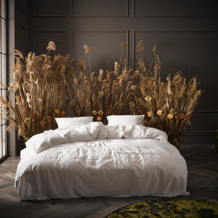 Essenza Minte dekbedovertrek 240 x 220 cm - Wit