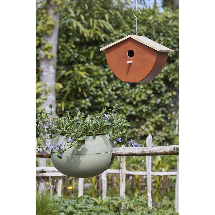 Mica Decorations Orion Vogelhuis - L29 x B18,5 x H20 cm - Bruin