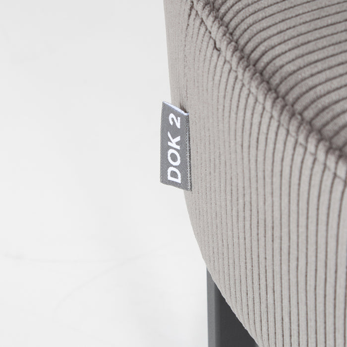 DOK 2 - Poef Evan Medium - Grijs