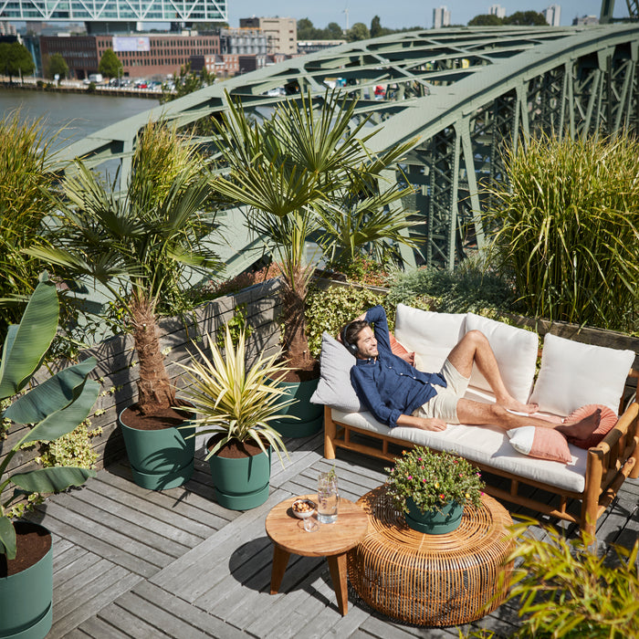 elho Greenville Bloempot 40 cm - 100% gerecycled kunststof