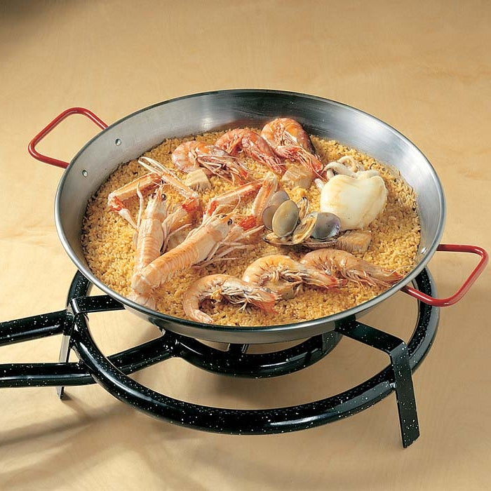 Paella pan, Plaatstaal, 42cm - Garcima | Valenciana