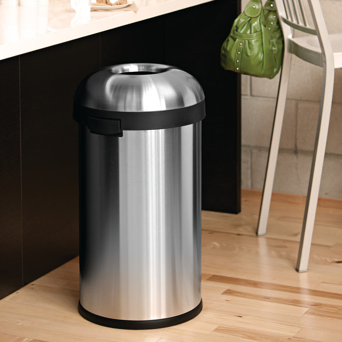 Simplehuman Bullet Open Afvalemmer 80 Liter