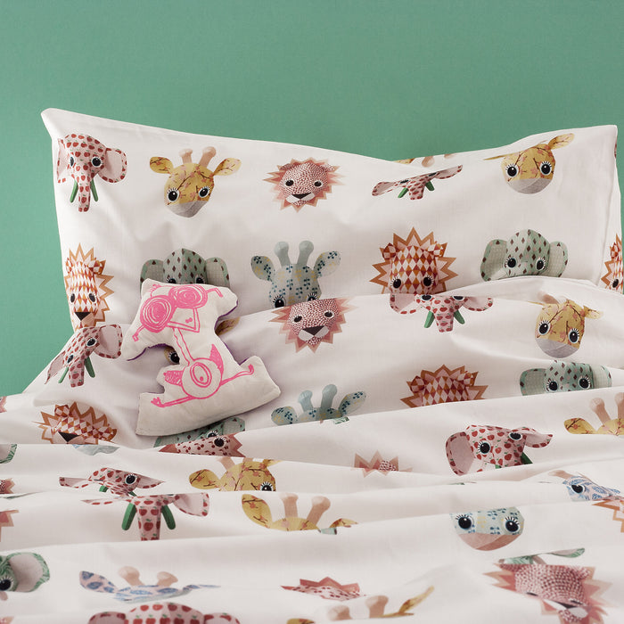 Studio Ditte Wilde Dieren Dekbedovertrek 120 x 150 cm