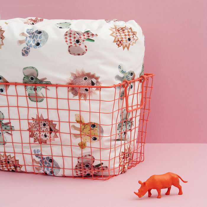 Studio Ditte Wilde Dieren Dekbedovertrek 120 x 150 cm