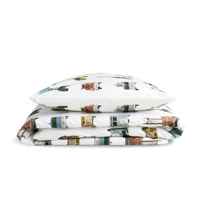 Studio Ditte Werkauto Dekbedovertrek 120 x 150 cm