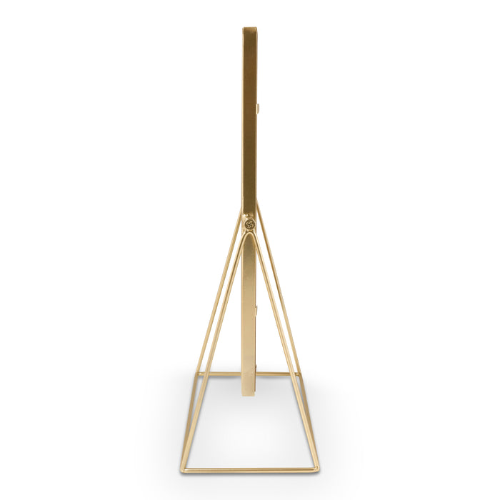 vtwonen Rectangular Spiegel H 26,5 x B 14 cm - Goud