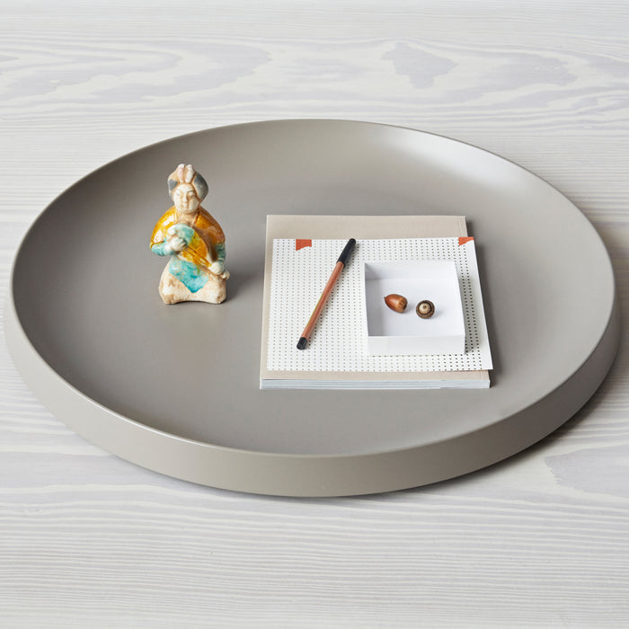 HAY Tulou Bijzettafel - Ø 75 cm - Mocca