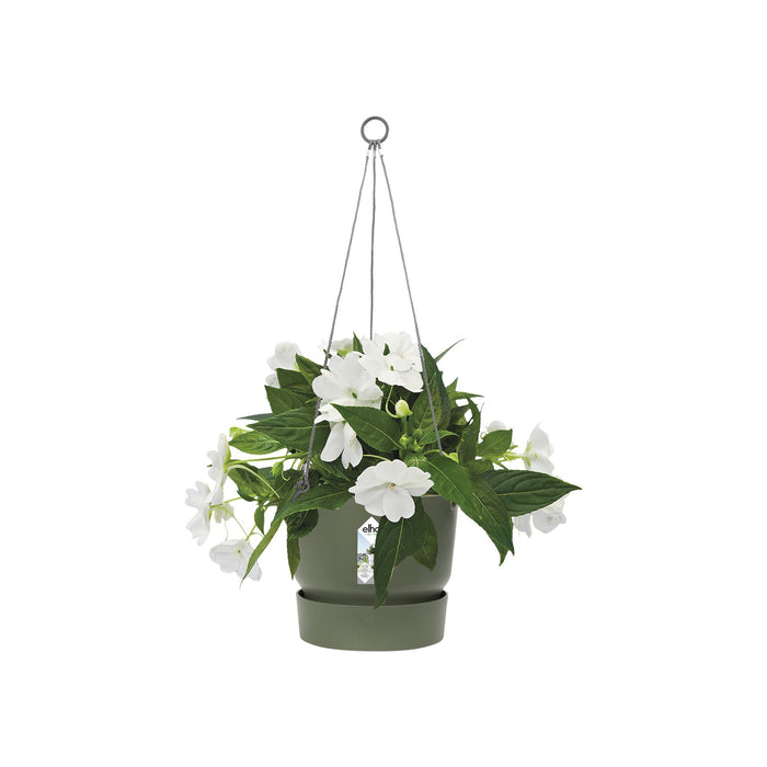 Elho Greenville Hangschaal 24 cm Groen