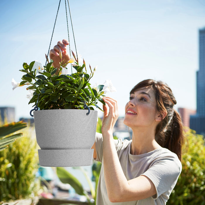 Elho Greenville Hangschaal 24 cm Groen