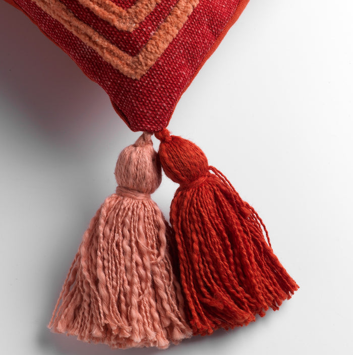 Dutch Decor sierkussen Zola - 40x60 cm Aurora Red