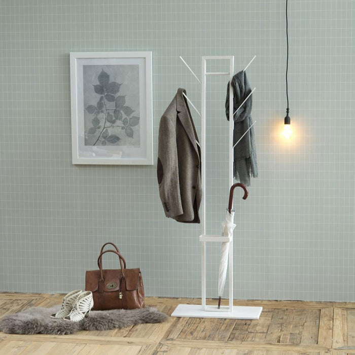 Lisomme Jean metalen staande kapstok wit - 165 cm