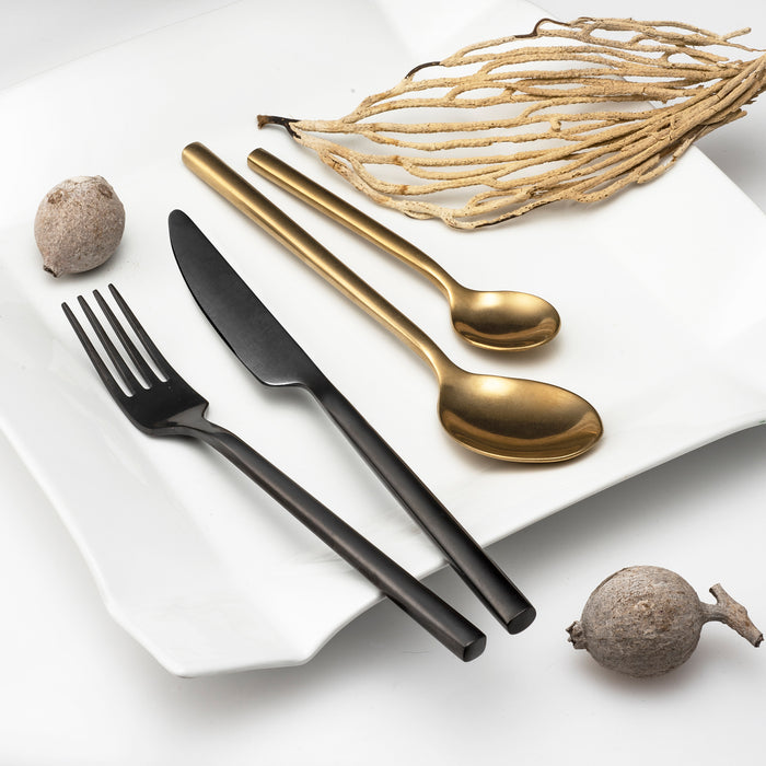 Amefa Diplomat bestekset 16-delig - Zwart