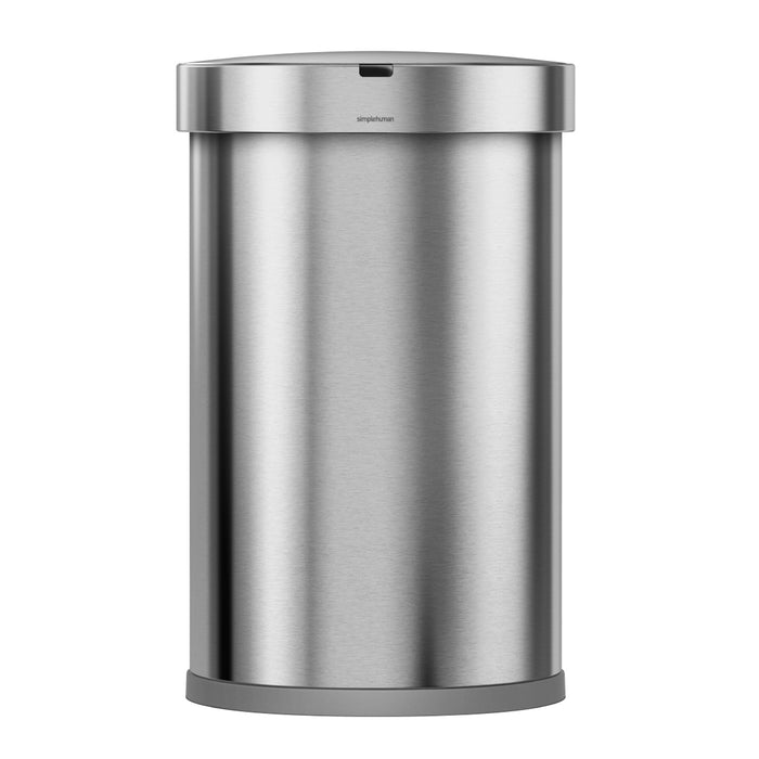 Simplehuman Semi-Round Liner Pocket Sensor Afvalemmer 45 Liter