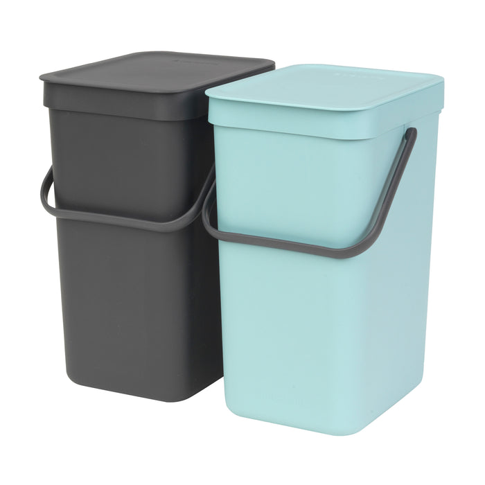 Brabantia Sort & Go Inbouwemmer 2 x 12 L