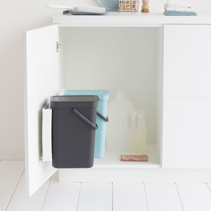 Brabantia Sort & Go Inbouwemmer 2 x 12 L
