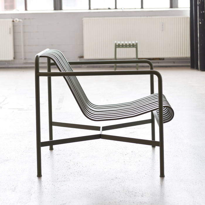 HAY Palissade Lounge Chair Low - Lichtgrijs