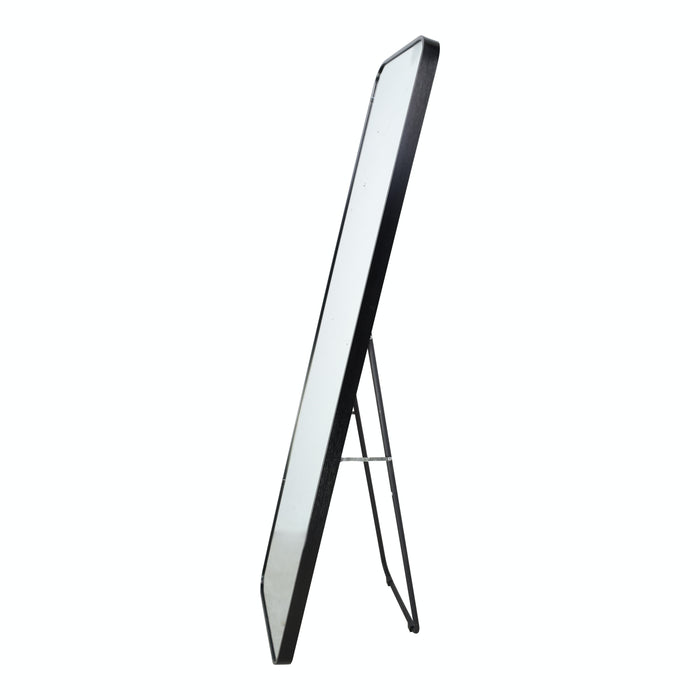 Fragix Alux Passpiegel staand|hangend - Zwart - Aluminium - 150x40