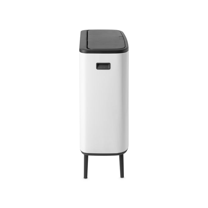 Brabantia Bo Touch Bin Hi Afvalemmer 2 x 30 L - Wit