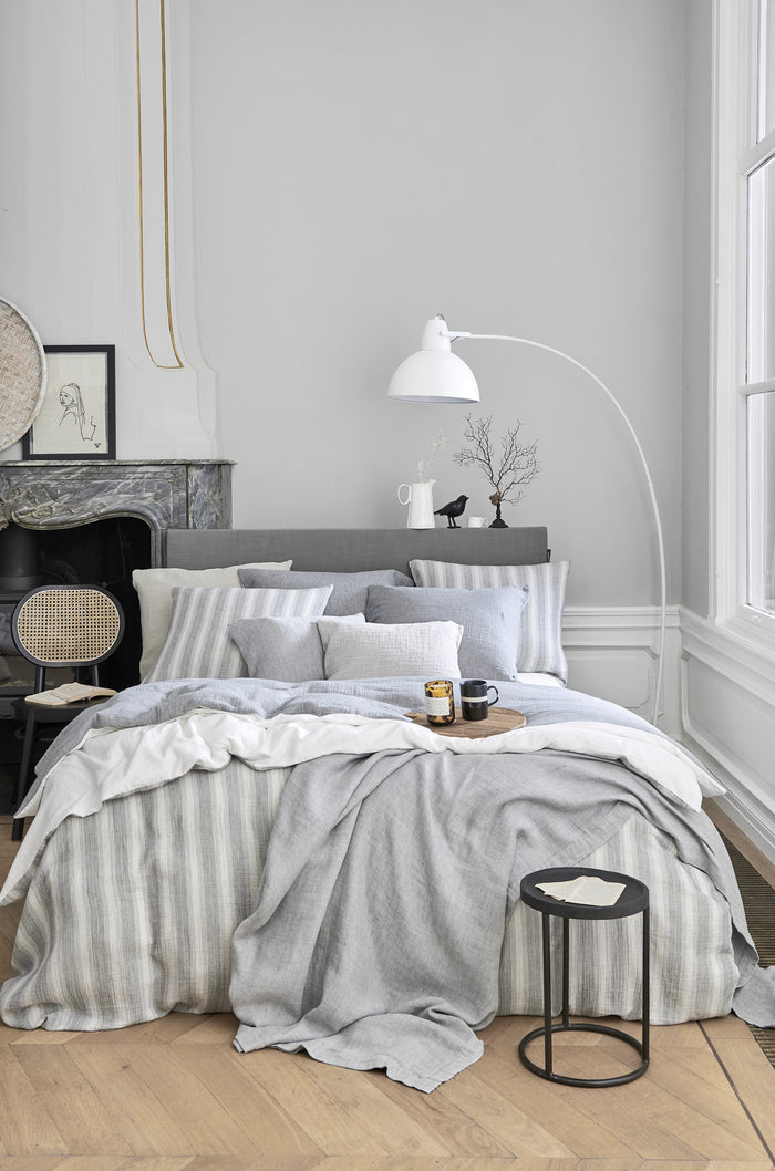 Vandyck - Dekbedovertrek HOME 88 Grey 140x220 cm (katoen)