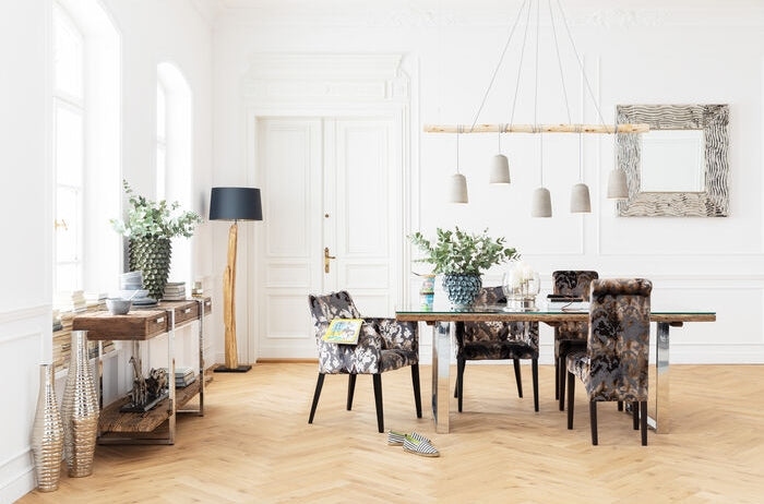 Kare Design Dining Concrete 5-Lichts Hanglamp - Grijs Beton