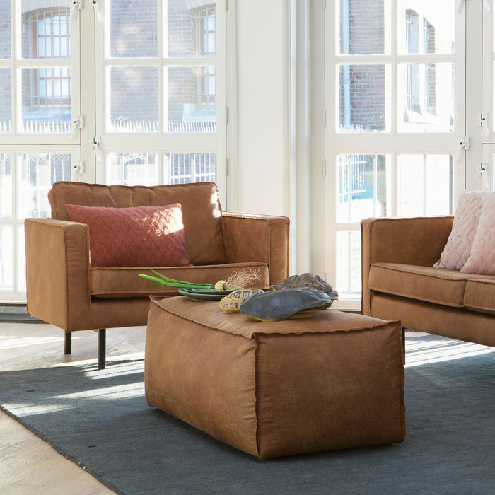 WOOOD Rodeo Fauteuil - Velvet - Taupe