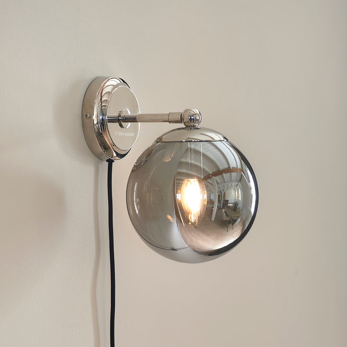 Riviera Maison Lille Wall Lamp grey smoke - 18.0x25.0x23.0 cm