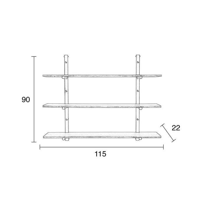 Zuiver Bundy Wandkast