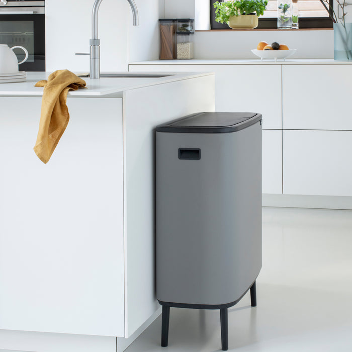 Brabantia Bo Touch Bin Hi 60 Liter (2x30 Liter)