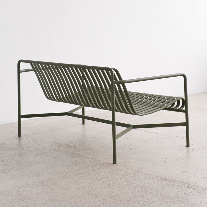 HAY Palissade Lounge 2,5-zitsbank Low - Lichtgrijs