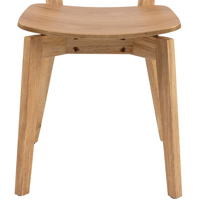 by fonQ basic Crow Eetkamerstoel - Eiken