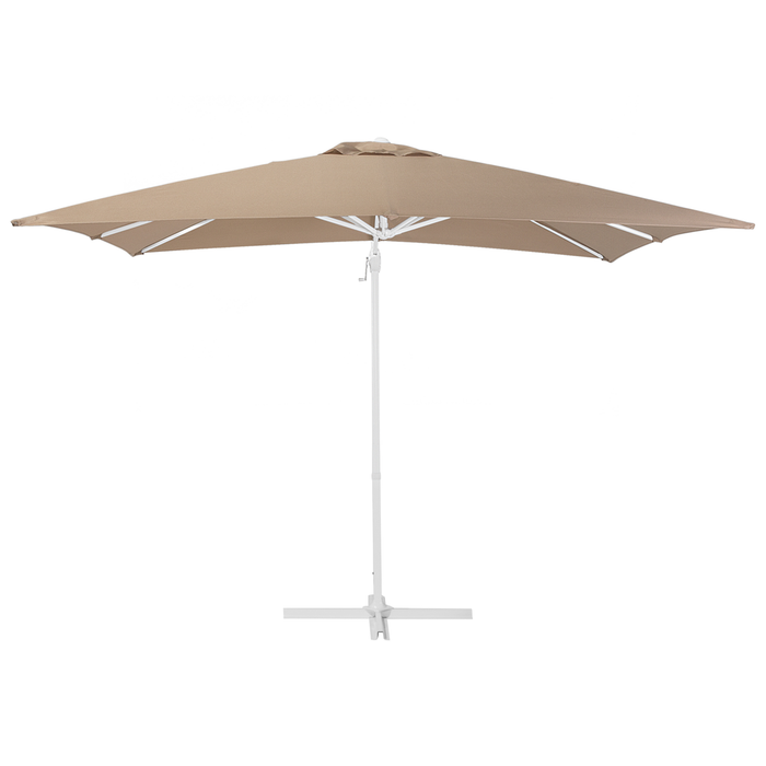 Beliani - MONZA - Zweefparasol - Beige - Polyester