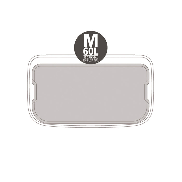 Brabantia Bo Touch Bin Hi 60 Liter Vingerafdrukvrij