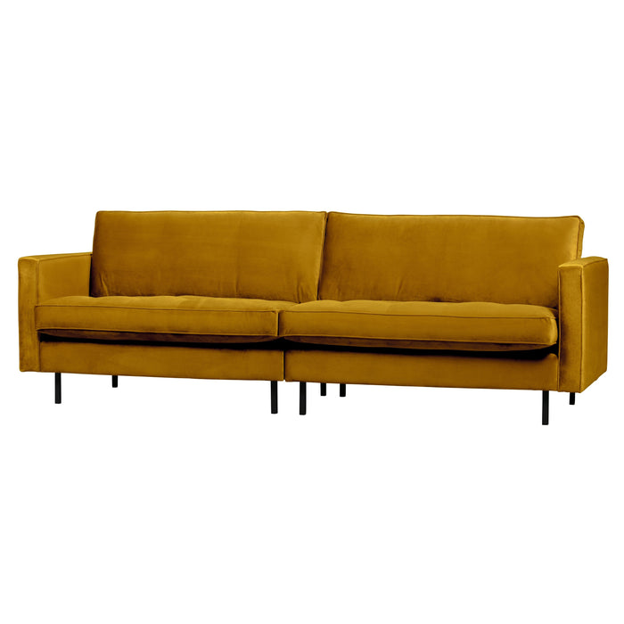 WOOOD Rodeo Classic 3-zitsbank - Velvet - Oker