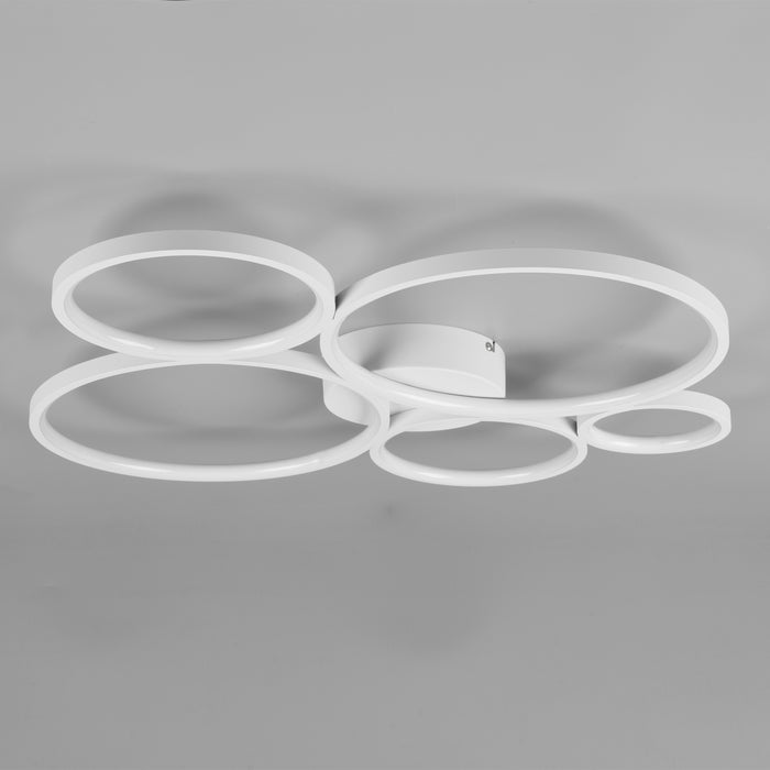 Trio Rondo Plafonnière - Mat wit