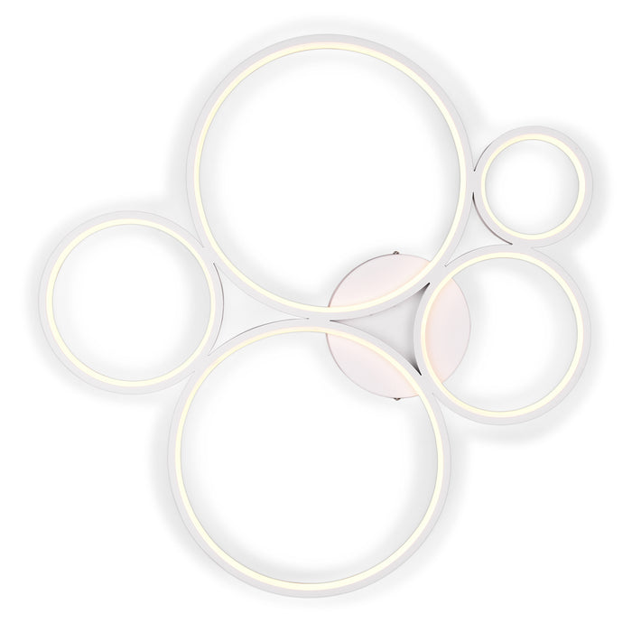 Trio Rondo Plafonnière - Mat wit