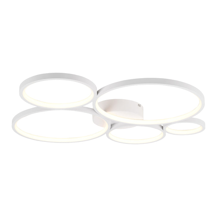 Trio Rondo Plafonnière - Mat wit