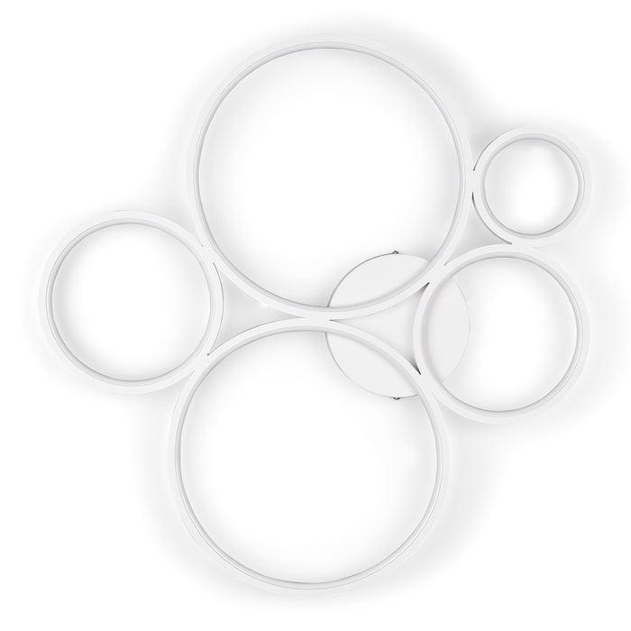 Trio Rondo Plafonnière - Mat wit