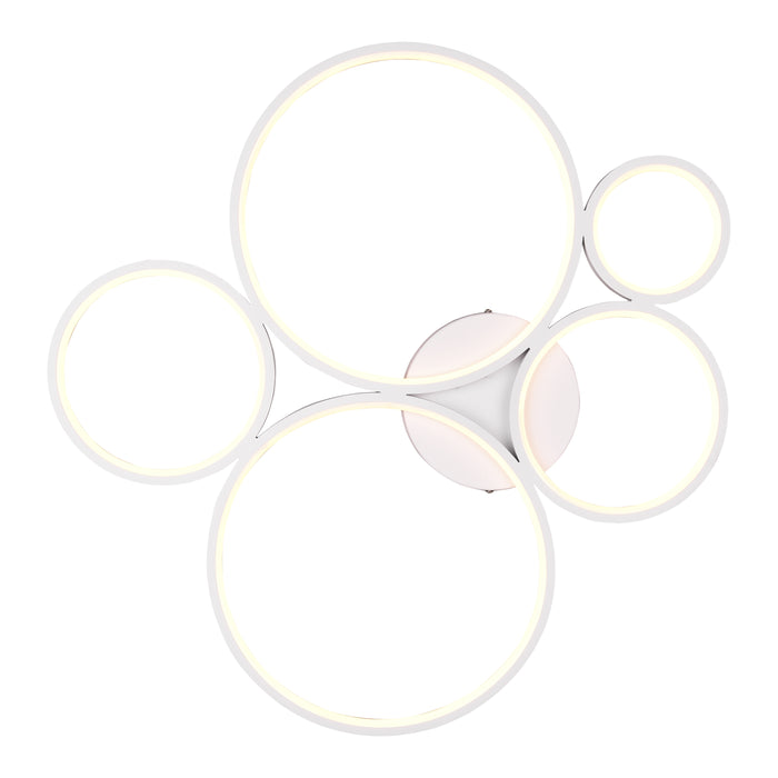 Trio Rondo Plafonnière - Mat wit