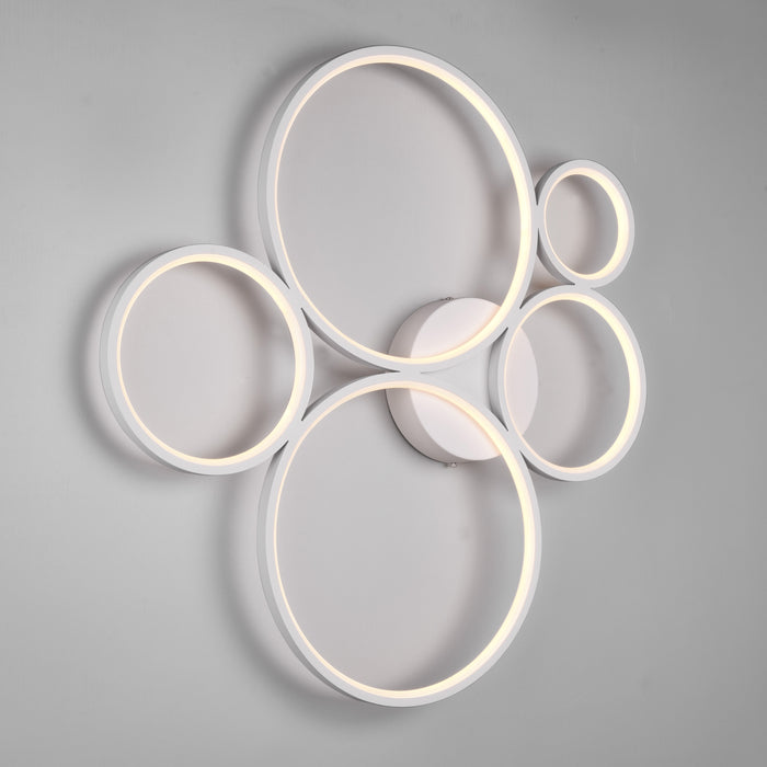 Trio Rondo Plafonnière - Mat wit