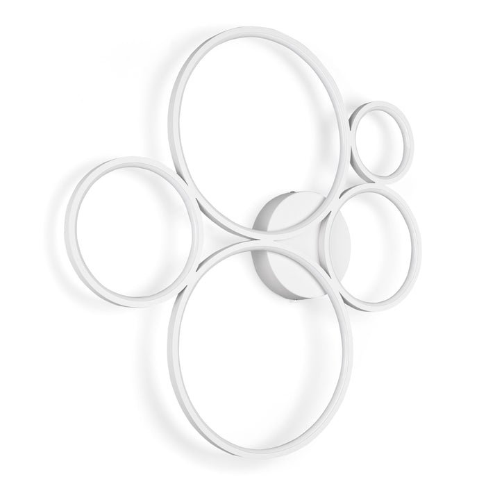 Trio Rondo Plafonnière - Mat wit