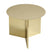 HAY Slit Table Round Bijzettafel Ø 45 cm - Brass