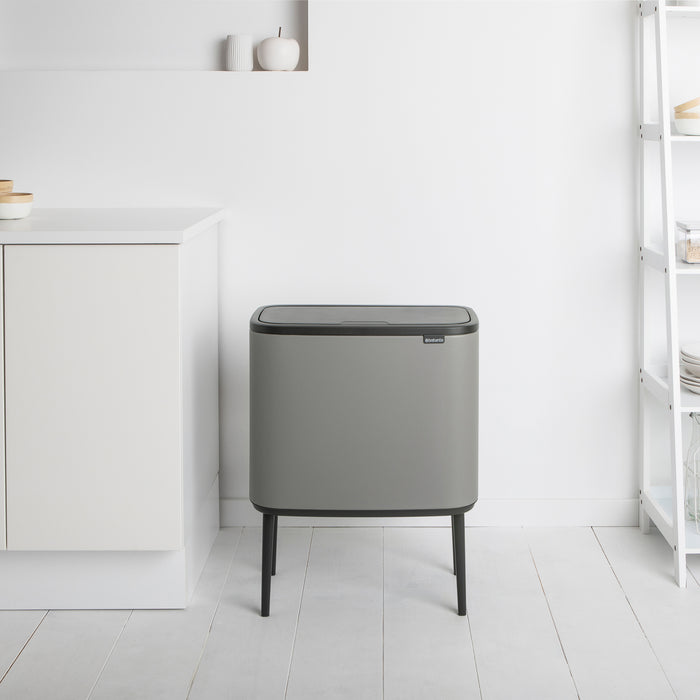 Brabantia Bo Touch Bin Afvalemmer 33 Liter (3x11 Liter)