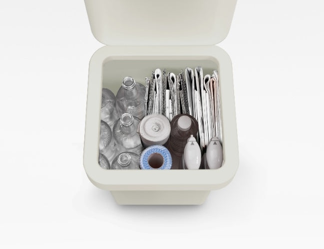 Intelligent Waste Afvalemmer Totem Pop 40 liter - Stone - Joseph Josep