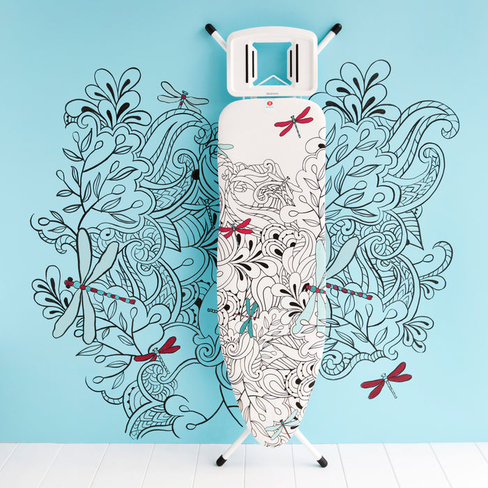 Brabantia Strijkplank met Strijkijzerhouder 124 x 38 cm