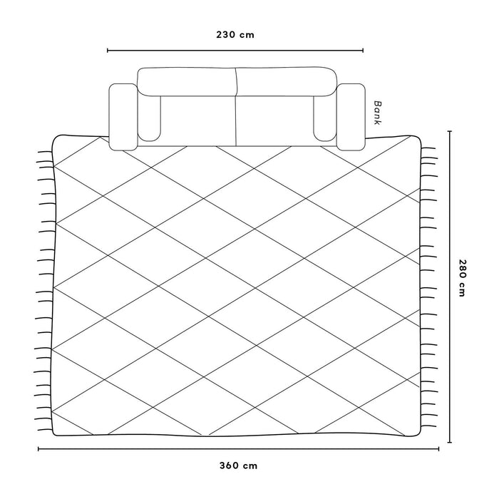 Louis de Poortere Fading 8259 Vloerkleed