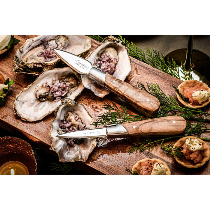 Laguiole Style de Vie Luxury Line oestermessen 2-delige giftset